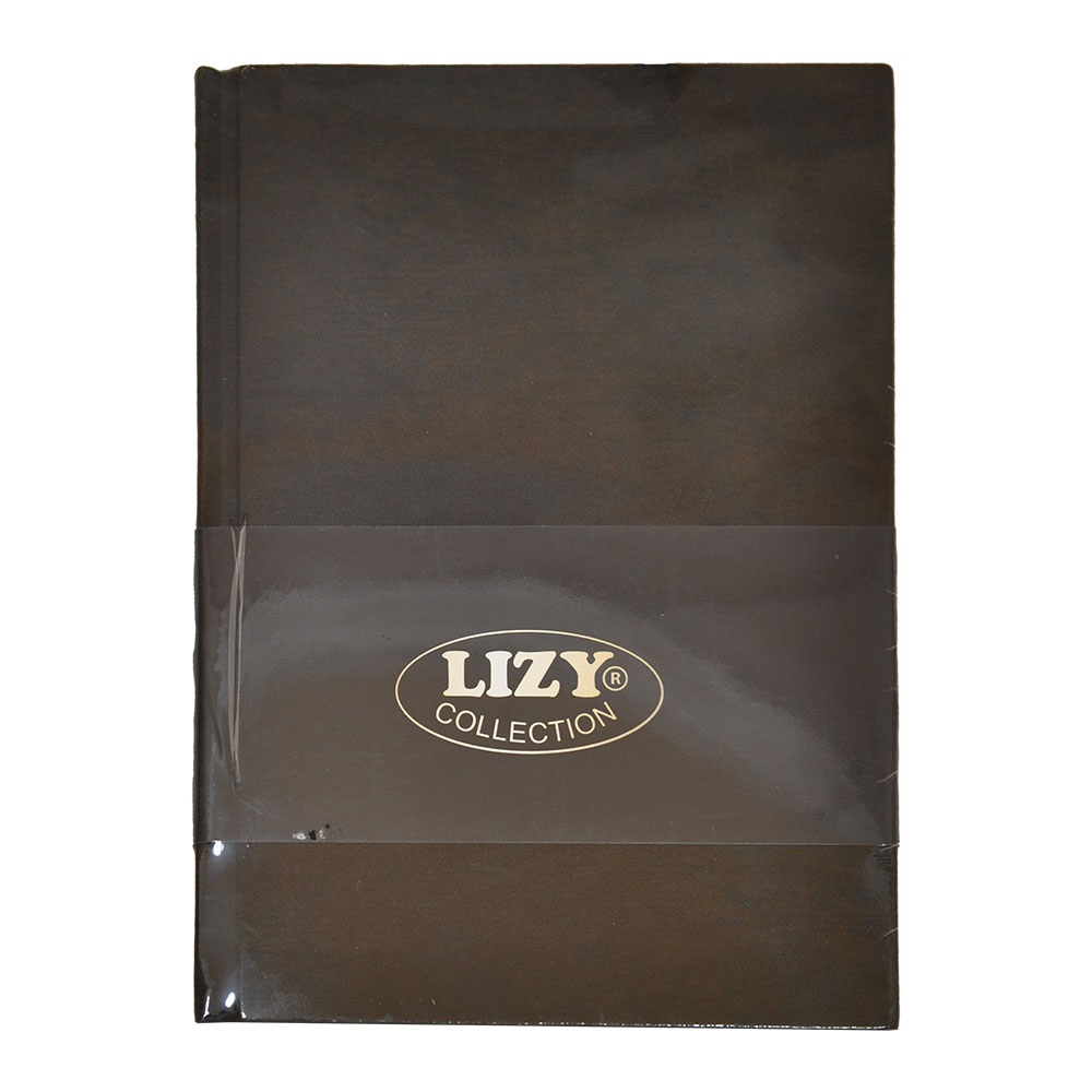 Lizy Nubuk Kapak 168yp Çizgili Yaldızlı Defter 70gr 14x20