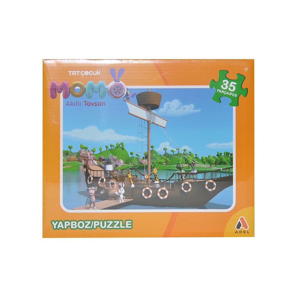 Adel Momo Akıllı Tavşan 35 Parça Puzzle