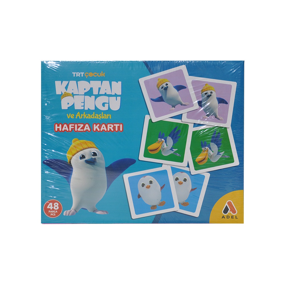 Adel Kaptan Pengu ve Arkadaşları Hafıza Kartı 48 Parça