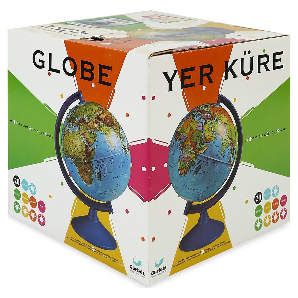 Gürbüz Küre Fiziki Işıksız 20 Cm