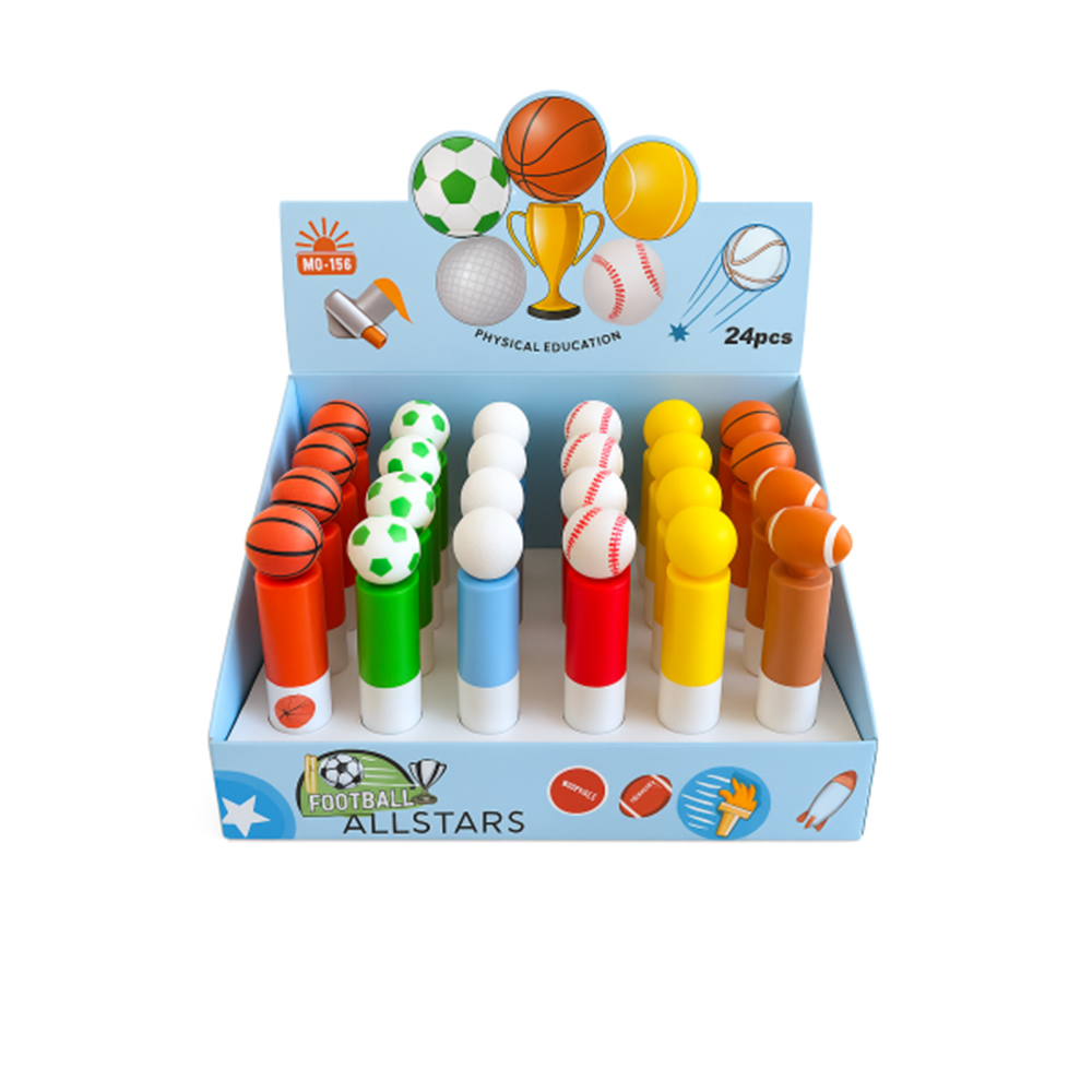 Top Başlıklı Fosforlu Kalem MD-156