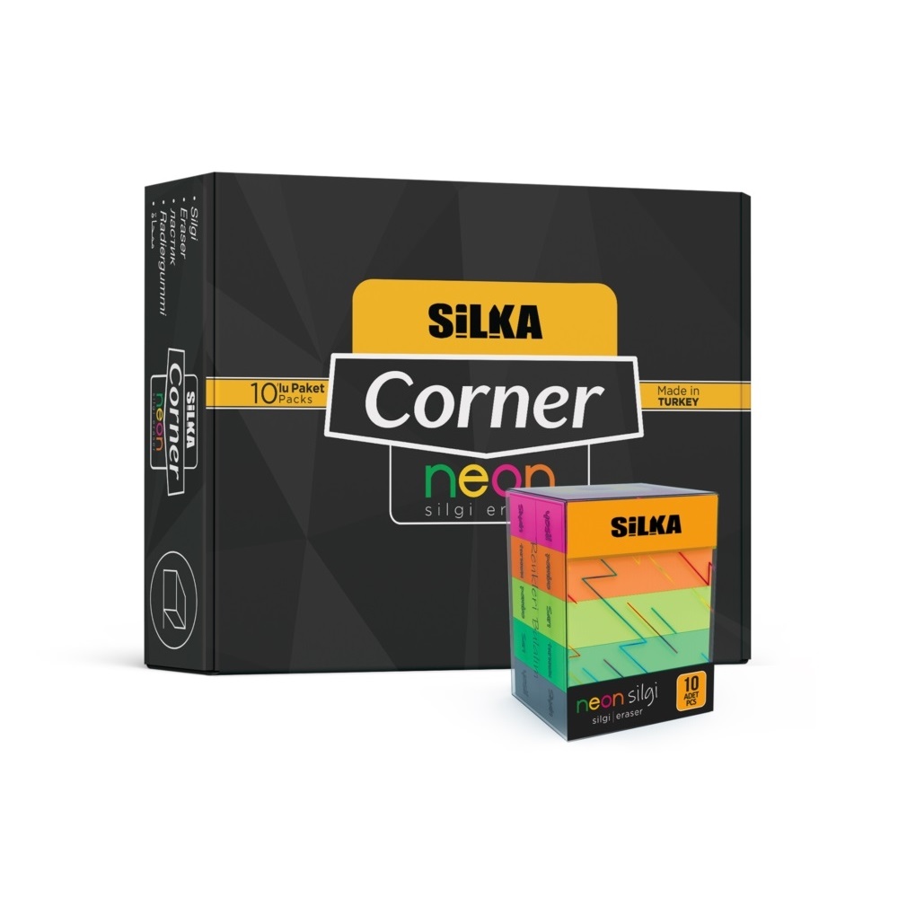 Silka - Silgy Corner Neon Silgi 5 Renk