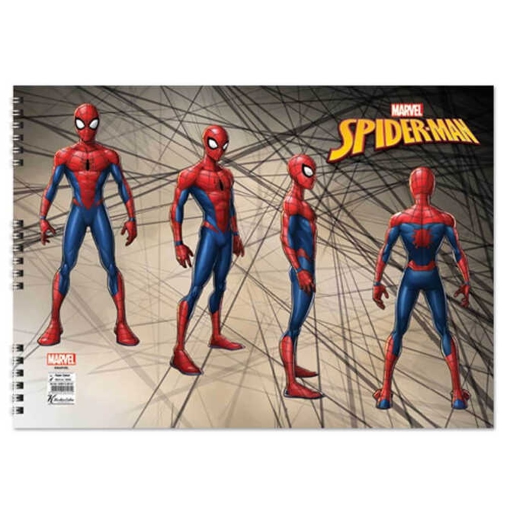 Keskin Color 25x35 15 Yaprak Spiderman Resim Defteri - 0639
