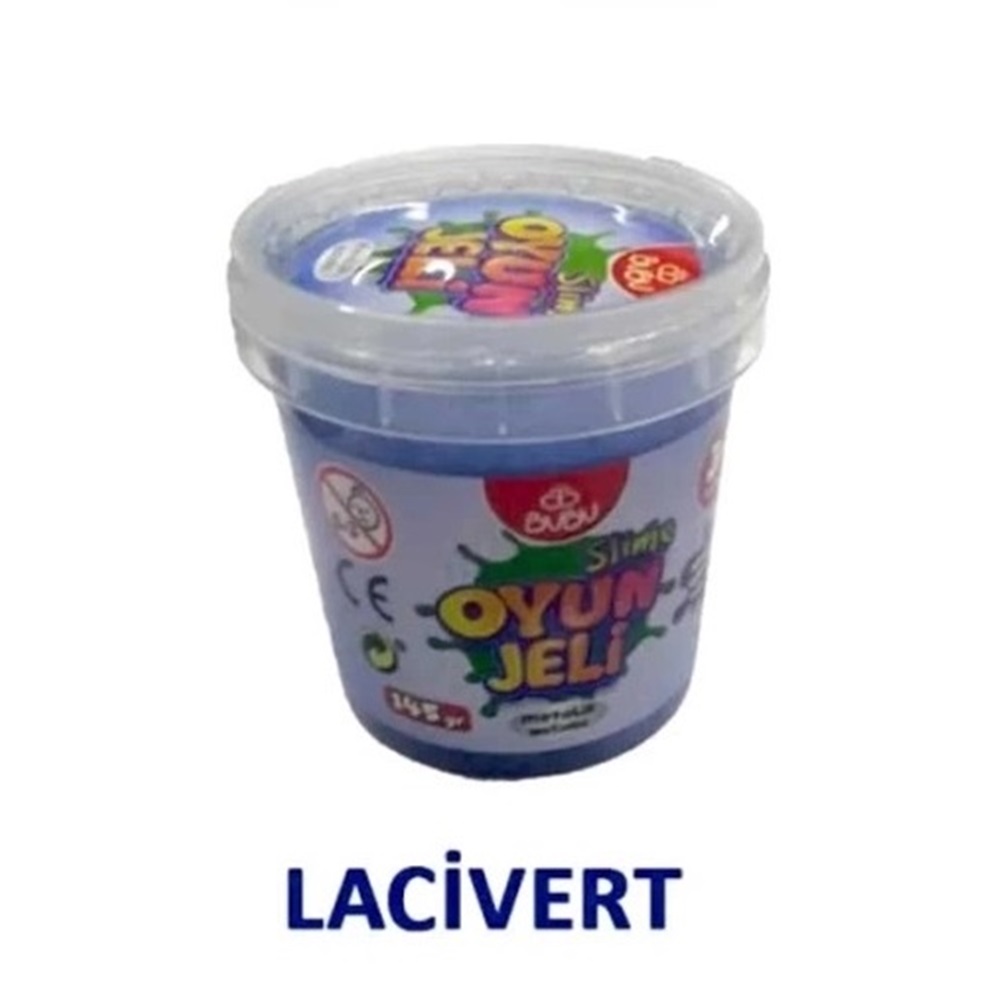 Bu-Bu Metalik Oyun Jeli 145gr - Lacivert