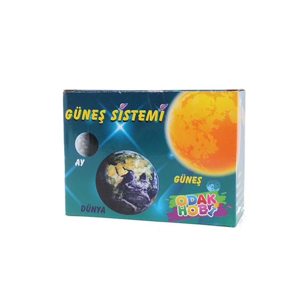Odak Hobi Güneş Sistemi - Güneş-Dünya-Ay