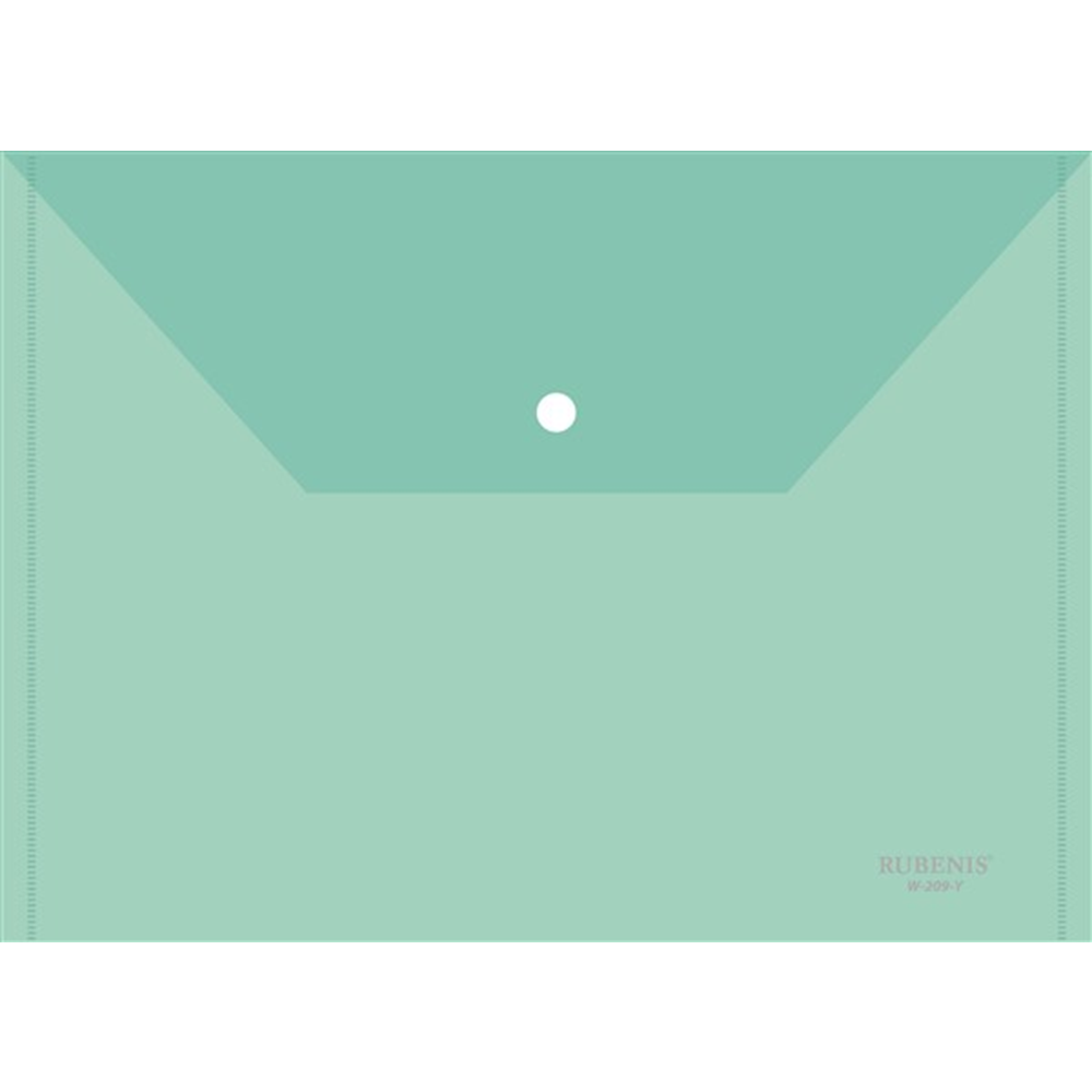 Rubenis Çıtçıtlı Dosya A4 ( Yeşil )