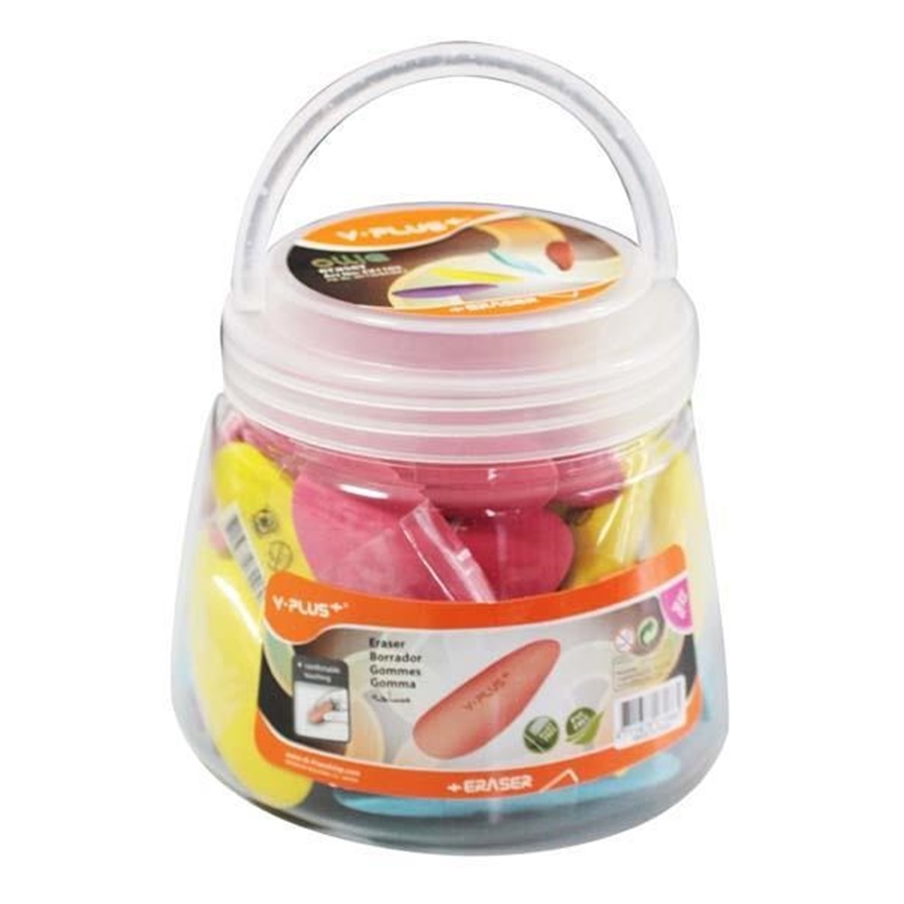 Y Plus Ollıe Ergonomik Silgi Renkli