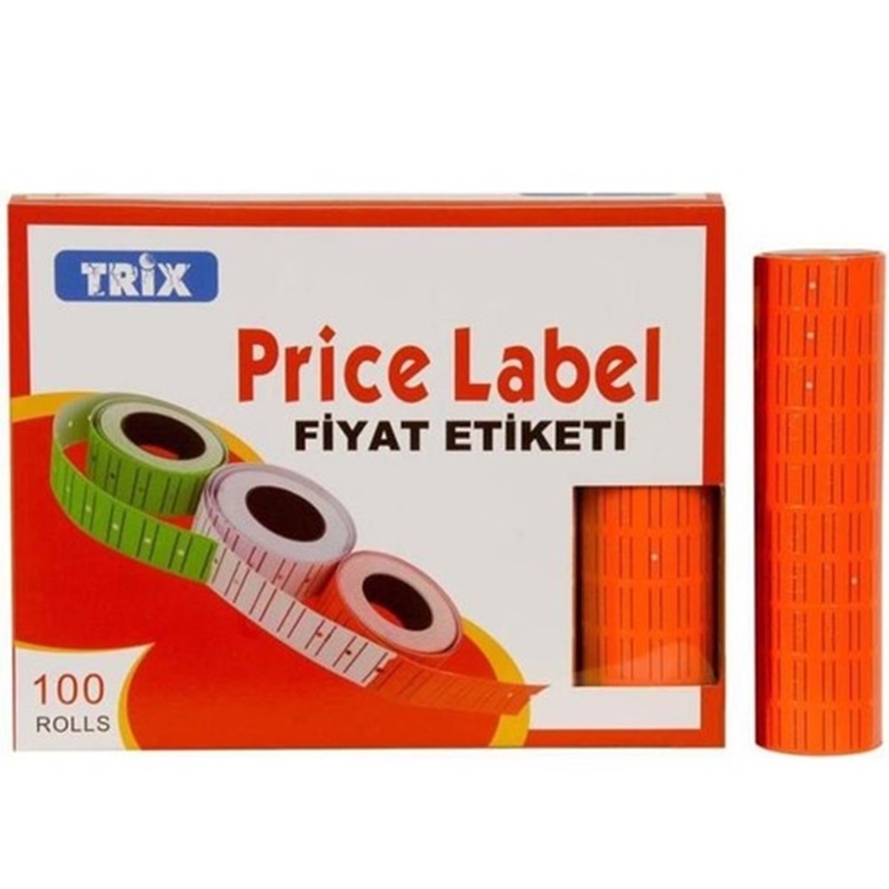 Trix Fiyat Etiketi Renkli