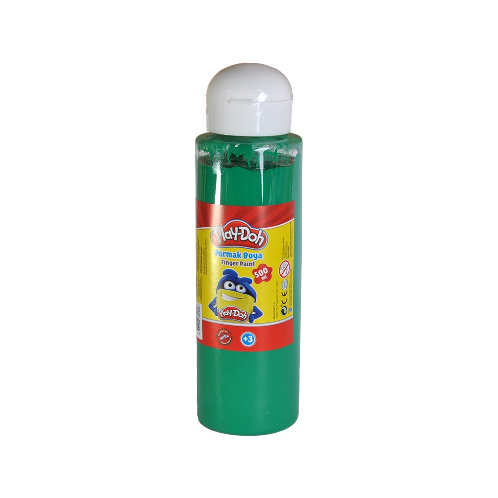 Play-Doh Parmak Boyası Tüp 500 Ml Yeşil