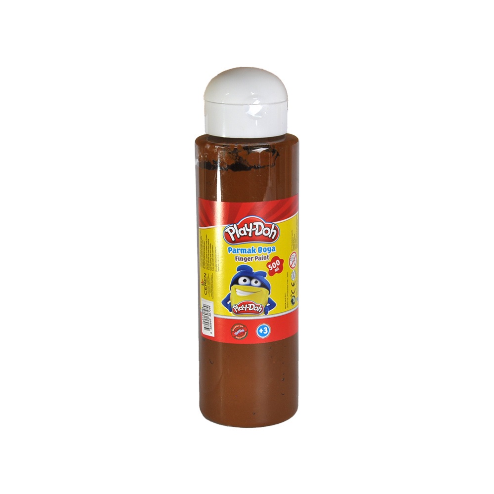 Play-Doh Parmak Boyası Tüp 500 Ml Kahverengi
