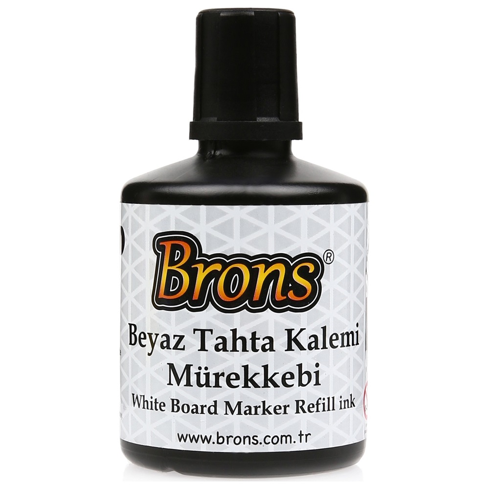 BRONS BR-353 Bord Marker Mürekkebi Siyah 100xx