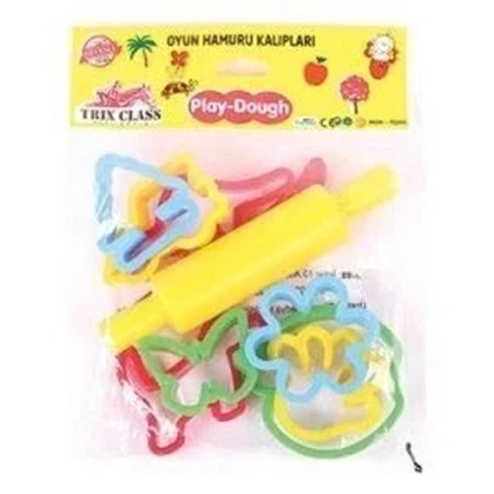 Trix Pan Kids Oyun Hamuru Kalıbı ve Merdane