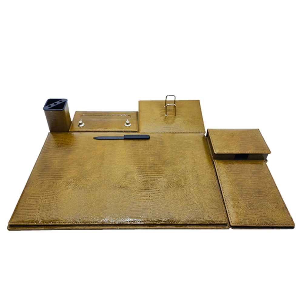 Classifix İtalyan Suni Deri Sümen Takımı 7 Parçalı Taba