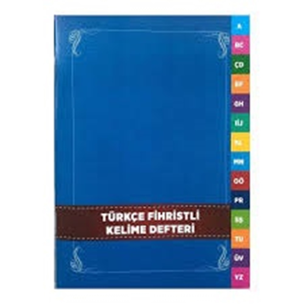 Türkçe Fihristli Kelime Defteri