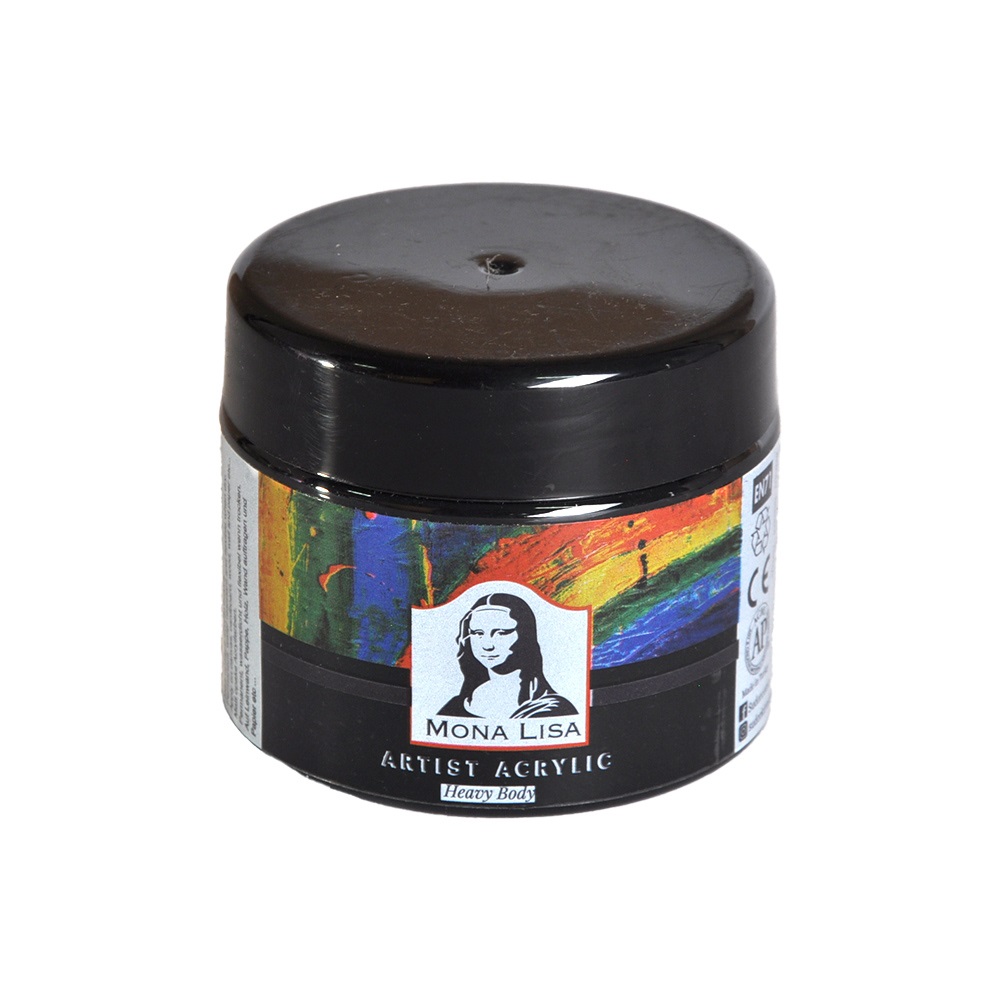 Monalisa Akrilik Boya Siyah 125 ml