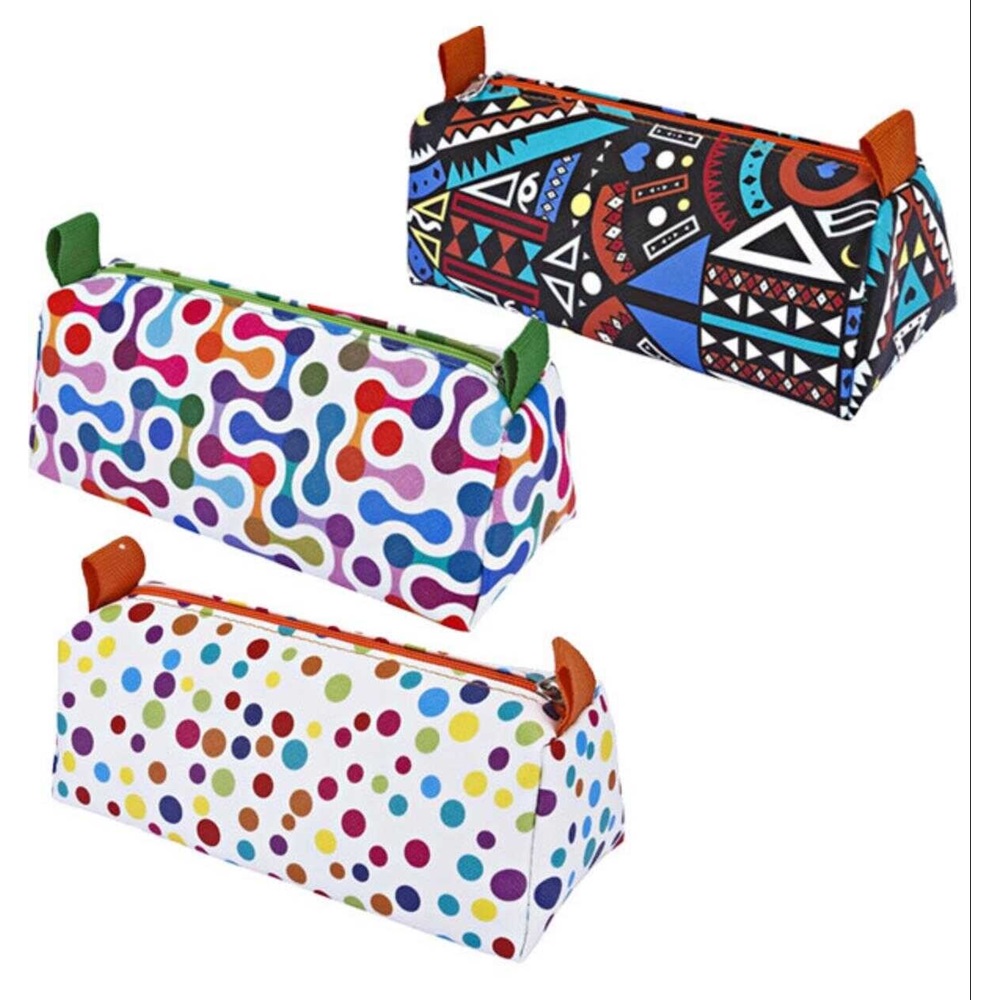 BR-3022 BRONS ÖĞRENCİ KALEMLİĞİ ÜÇGEN DERİ DESENLİ