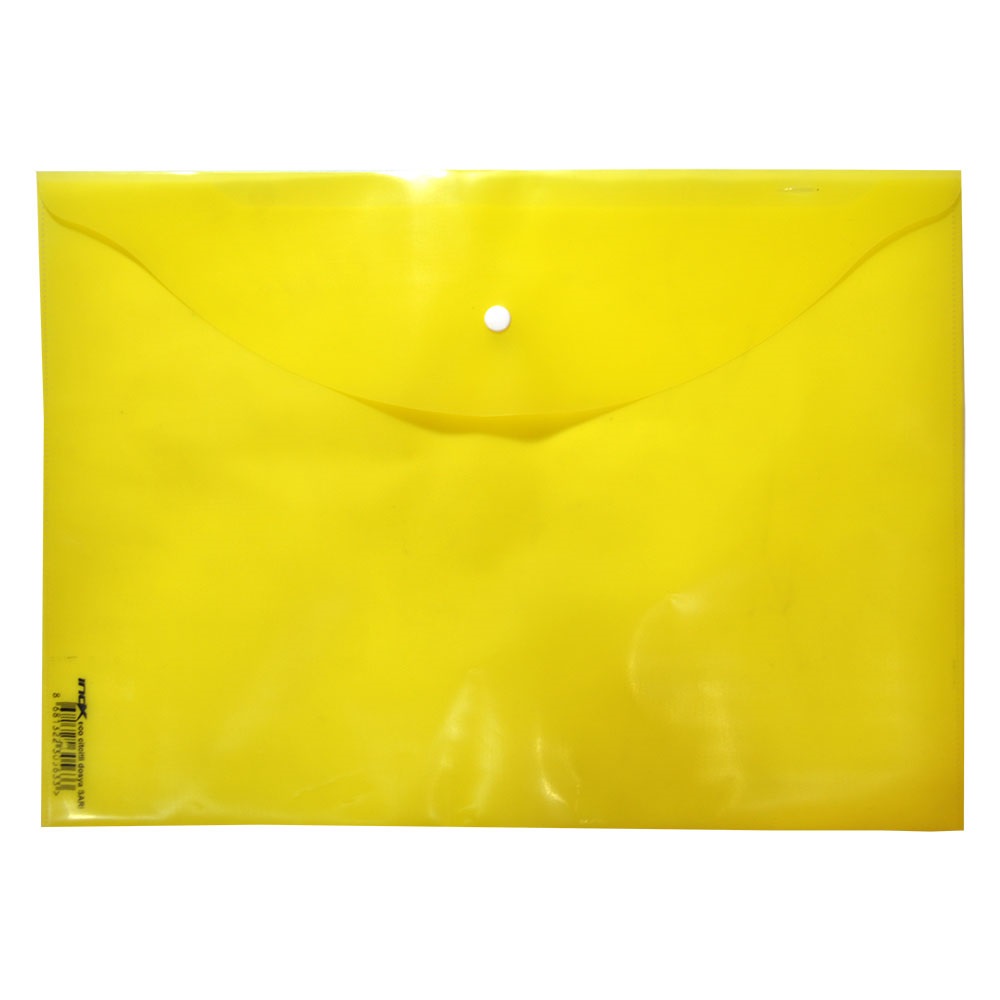 İnox Eko Çıtçıtlı Dosya Sarı