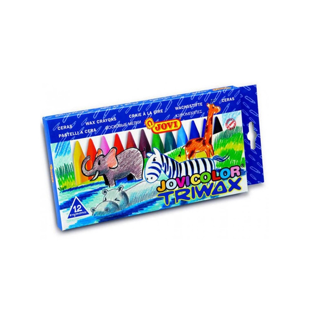 Jovi 973/12 Mum Boya Triwax (12 Renk)