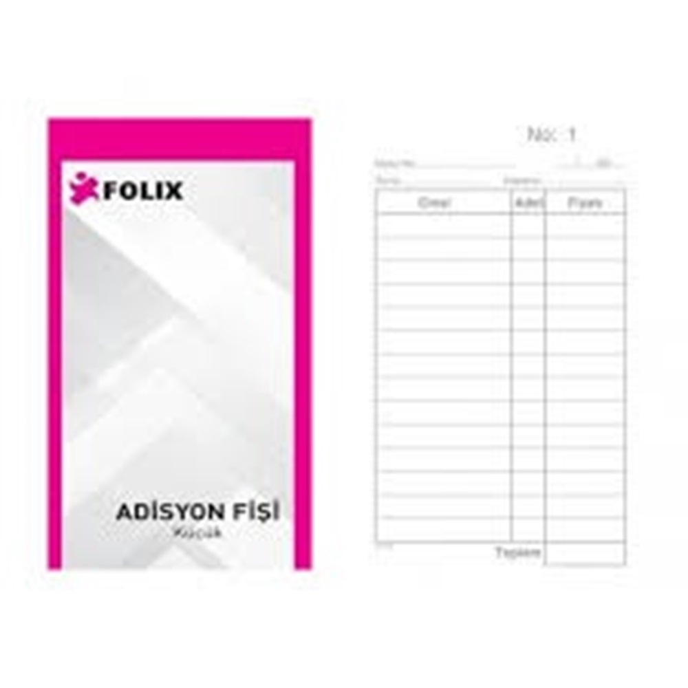 Ulaş Adisyon Fişi Küçük