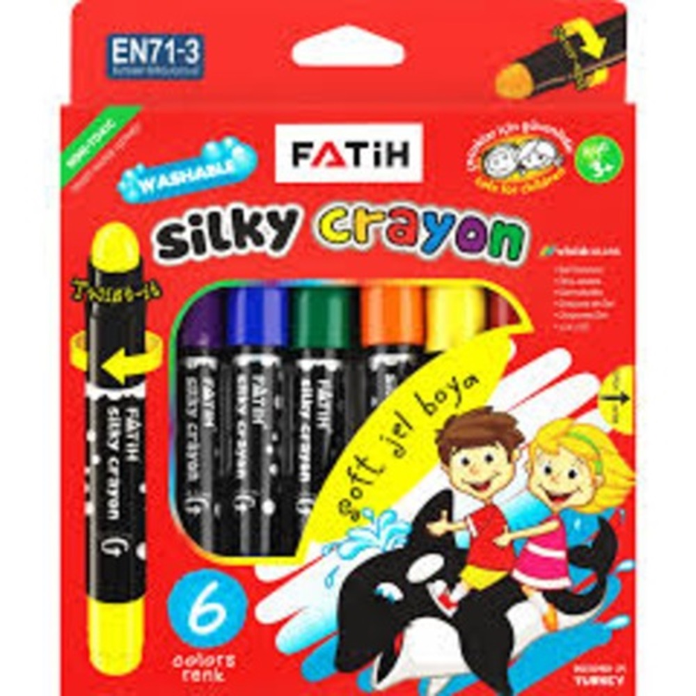 Fatih Jel Mum Boya 6 Renk - Yıkanabilir