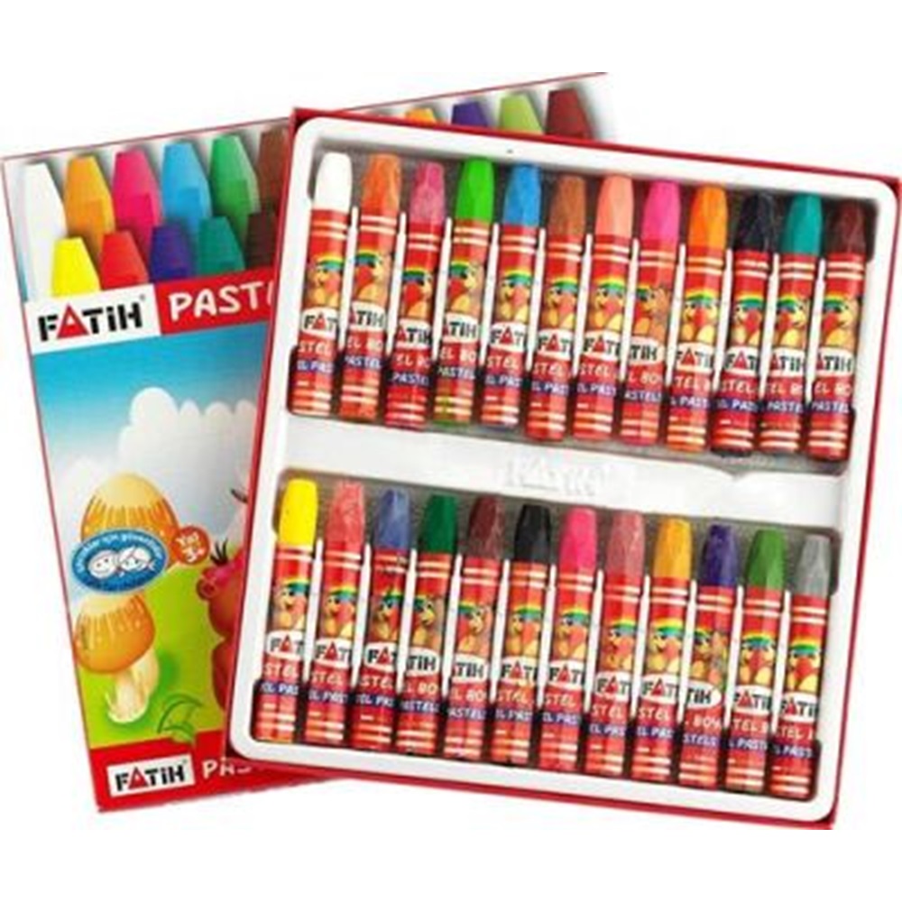 Fatih Pastel Boya 24 Renk King Size