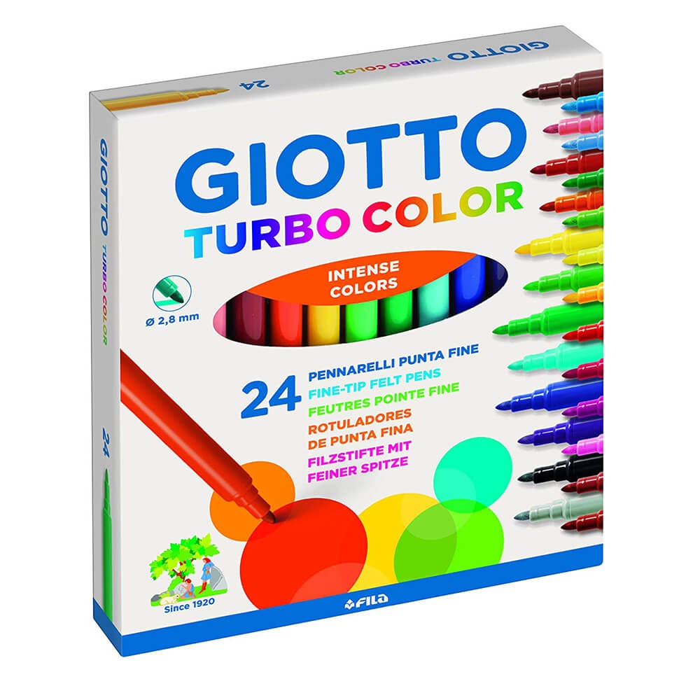 FİLA GİOTTO TURBO COLOR 24 LÜ KUTU 417000