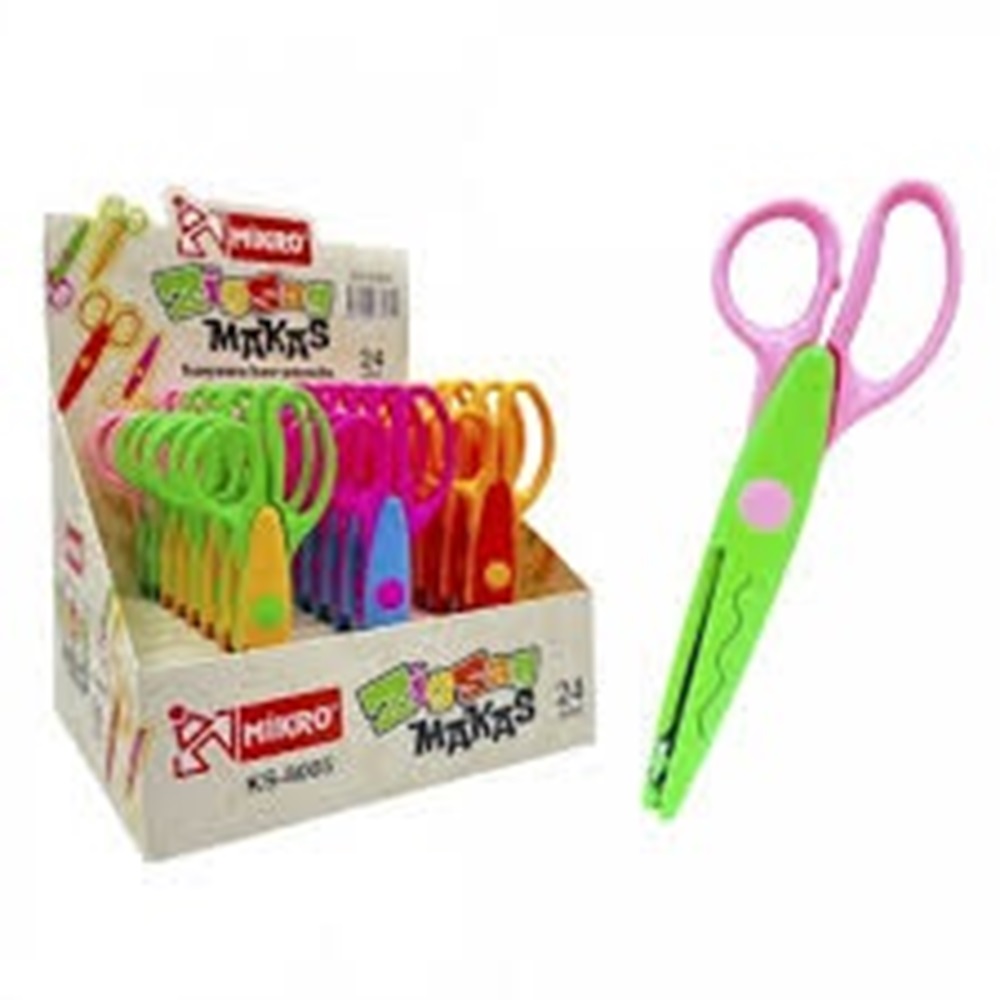 MIKRO KS 8005 ZIGZAG SEKILLI MAKAS