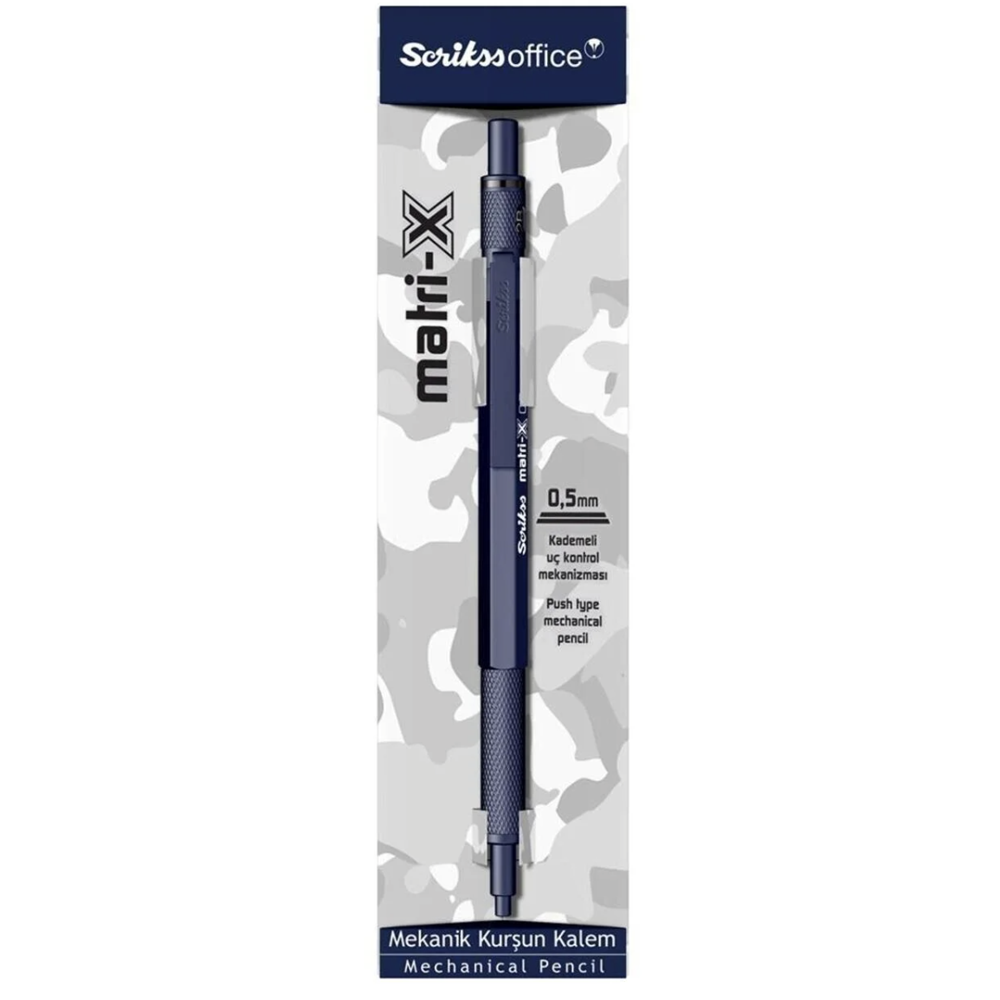 SCRIKSS MATRI-X VERSATIL 05MM LACIVERT SEFFAF AMB