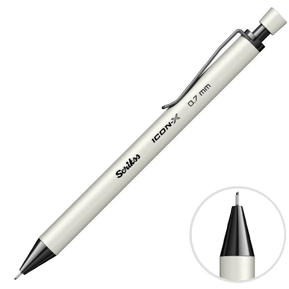 SCRIKSS ICON-X VERSATİL KALEM 0.7 BEYAZ