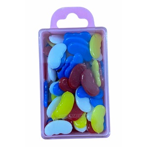 Yıldızlar Sayı Fasulyesi Plastik Kutulu - Pembe