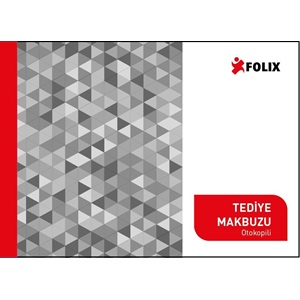 Folix Tediye Makbuzu 2-50 2N Otokopili