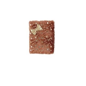 Dolphin PP-628 Peluş Hatıra Defteri - Kahverengi