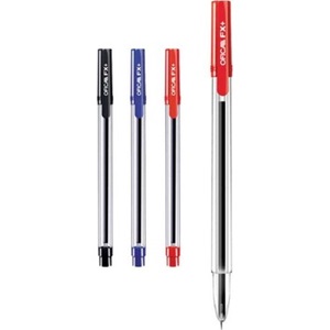 Ofica Fx+ Tükenmez Kalem (Siyah Adet)