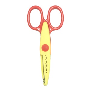 Rubenis Şekilli Öğrenci Makası - RMS24 - Sarı Kırmızı