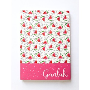 Lilamor Zarf Günlük 14,8x21 112syf.-Karpuz-GZFD-008