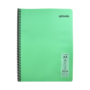 Mynote Flex Pastel Defter A4 80 Yp Kareli - Yeşil