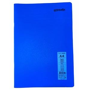 Mynote Text Neon Defter A4 80 Yp Kareli - Lacivert