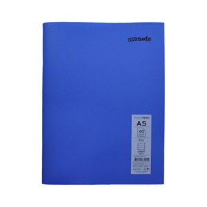 Mynote Text Neon Defter A5 40yp Çizgili - Lacivert