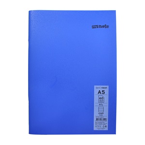 Mynote Text Neon Defter A5 60yp - Lacivert