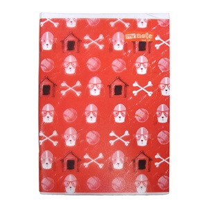 Mynote Text Up Defter A5 80 Yp Kareli - Kırmızı Köpek