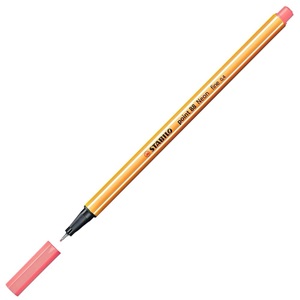 Stabilo Point 88 Fineliner - Floresan Kırmızı 88/040