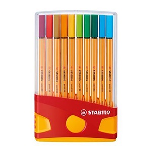 Stabilo Point 88 Fineliner Colorparade 20 Renk