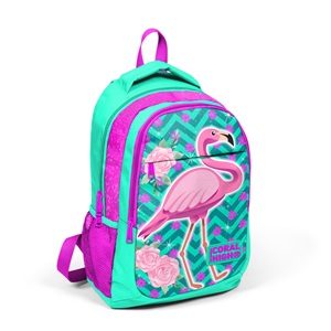 Yaygan Coral High Flamingo Sırt Çantası Su Yeşili 14382