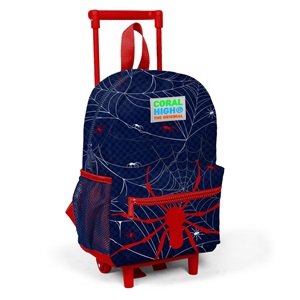 Yaygan Coral High Anaokul Çekçekli Sırt Çantası - Spider - 24017