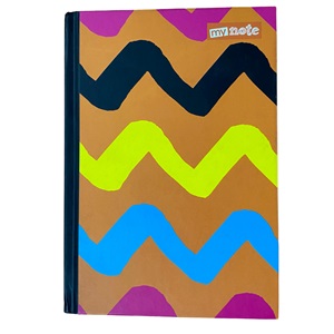 Mynote Neon Sert Kapak Defter 14x20 96yp Çizgili - Turuncu - Zikzak