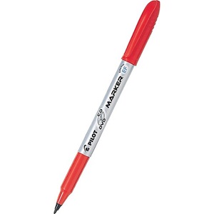 Pilot CD-DVD Marker - Kırmızı SCAN-EFCD-R