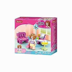 Adel Sluban Girls Dream Salon Lego Set