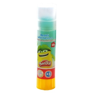 Play-doh Renkli Şeffaf Stıck Yapıştırıcı Yeşil 21 Gr. Play-yp005