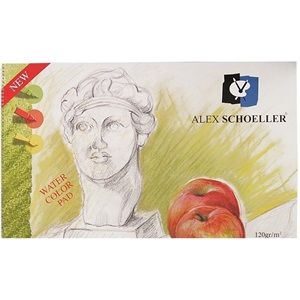 Alex Schoeller 35x50 120 gr Spiralli Kraft Kapak Resim Defteri 15 yp ALX-833/70
