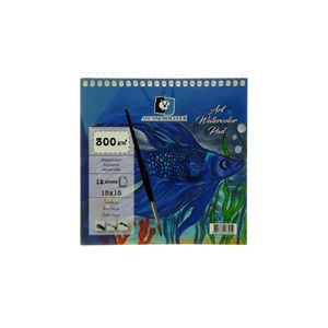Alex Schoeller 15x15 300gr Spiralli Art Sulu Boya Defteri ALX-3954